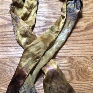 Beautiful 100% seta pura scarf for Fall 🍂🍂